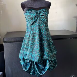 Beautiful Cocktail Dress with Gathered Hem